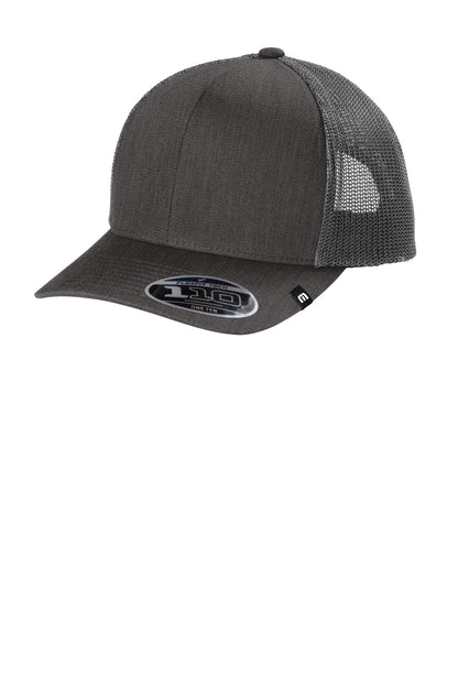 Custom Embroidered TravisMathew Caps in Black Heather
