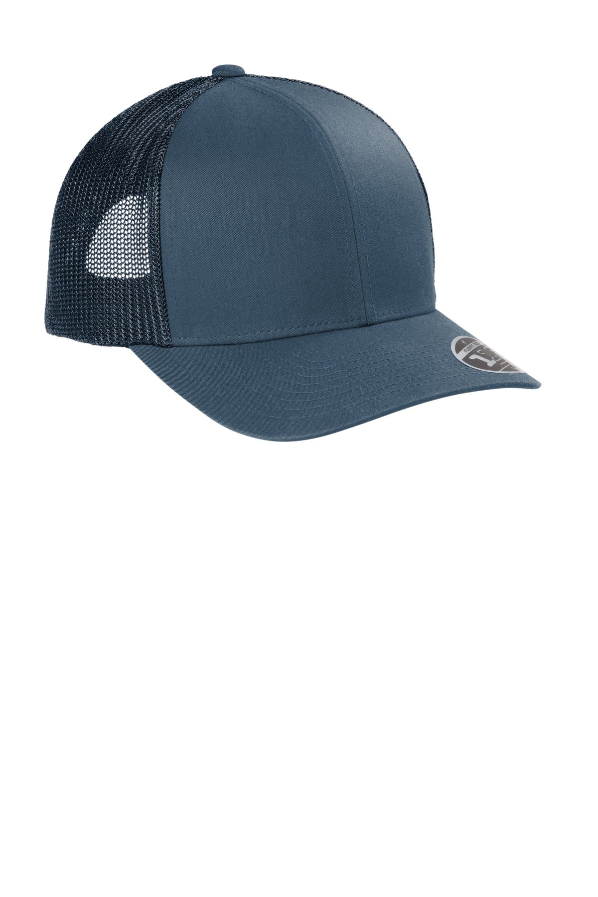 Custom Embroidered TravisMathew Caps in Vintage Indigo