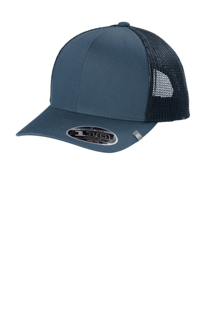 Custom Embroidered TravisMathew Caps in Vintage Indigo