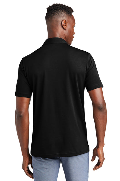 Custom Embroidered TravisMathew Monterey Chest Stripe Polo TM1MW450,Black