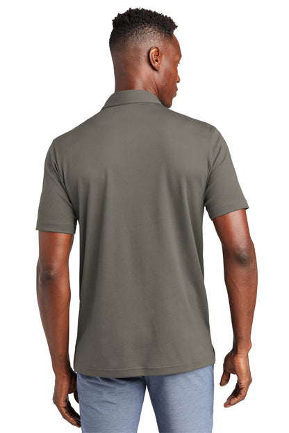 Custom Embroidered TravisMathew Monterey Chest Stripe Polo TM1MW450,Quiet Shade Grey