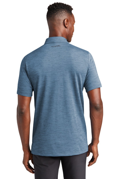 Custom Embroidered TravisMathew Auckland Slub Polo TM1MW451,Riviera Blue