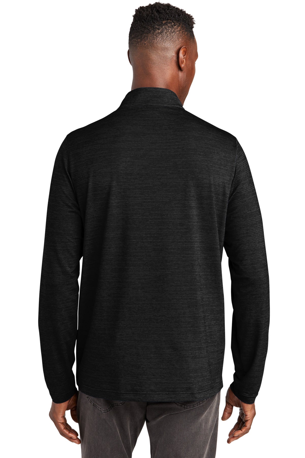 Custom Embroidered TravisMathew Crestview 1/4-Zip TM1MW452,Black