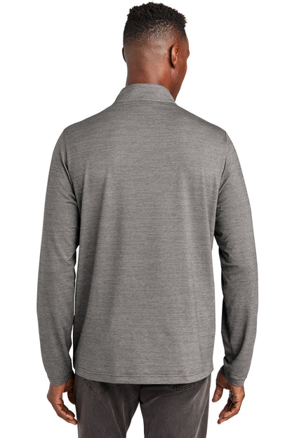 Custom Embroidered TravisMathew Crestview 1/4-Zip TM1MW452,Grey Heather