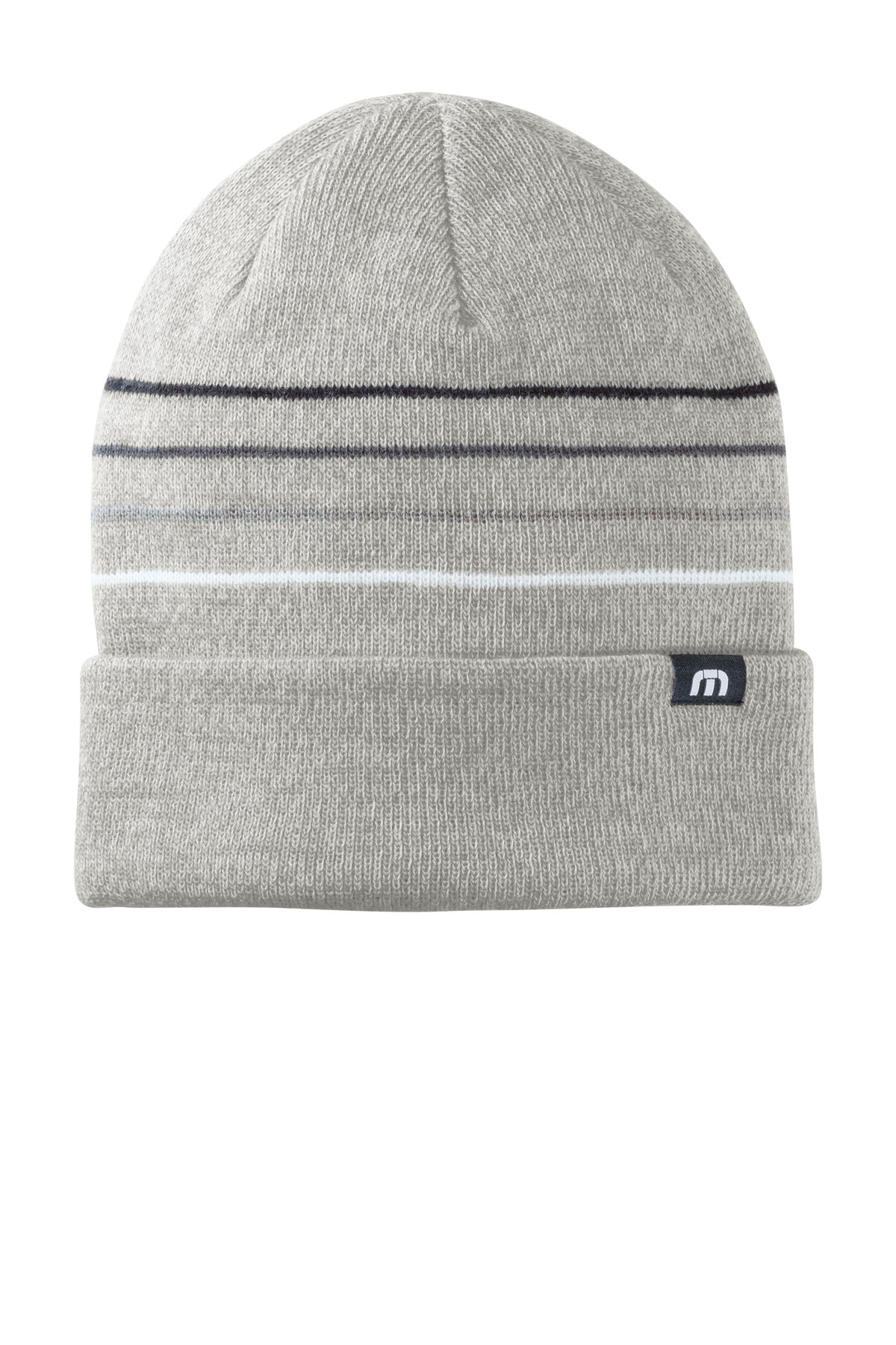 Custom Embroidered TravisMathew Caps in Light Grey Heather