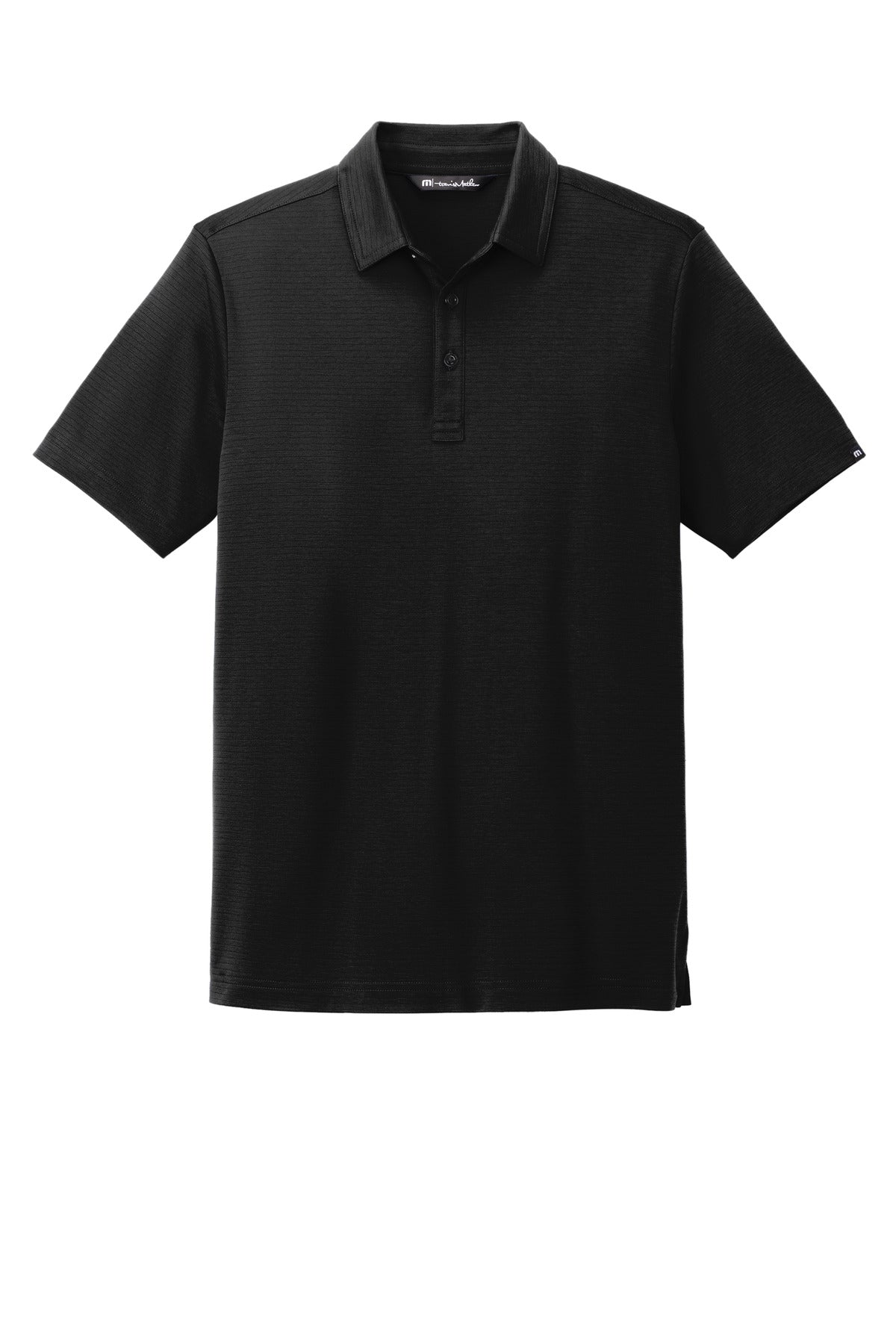 Custom Embroidered TravisMathew Polos/Knits in Black