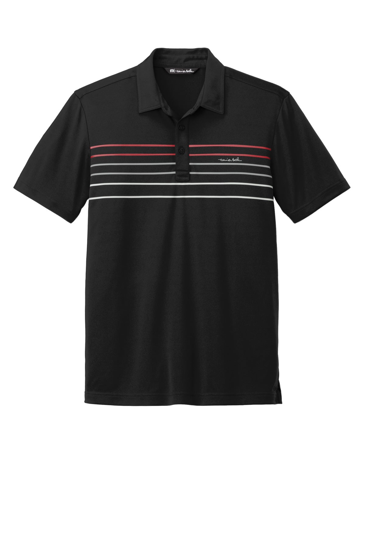 Custom Embroidered TravisMathew Polos/Knits in Black