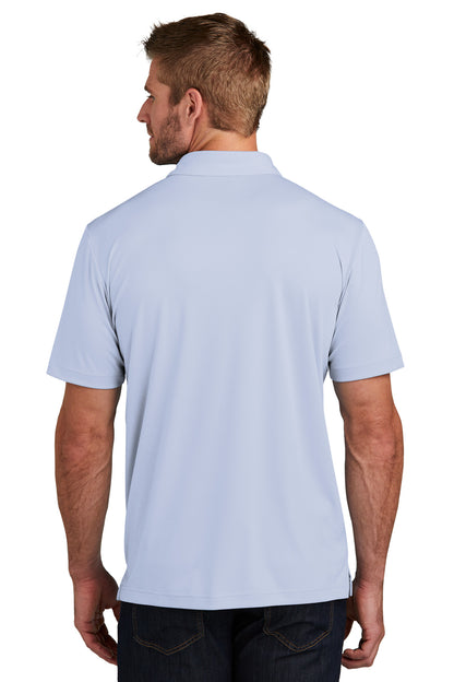 Custom Embroidered TravisMathew Coto Performance Chest Stripe Polo TM1MY400,Kentucky Blue Heather