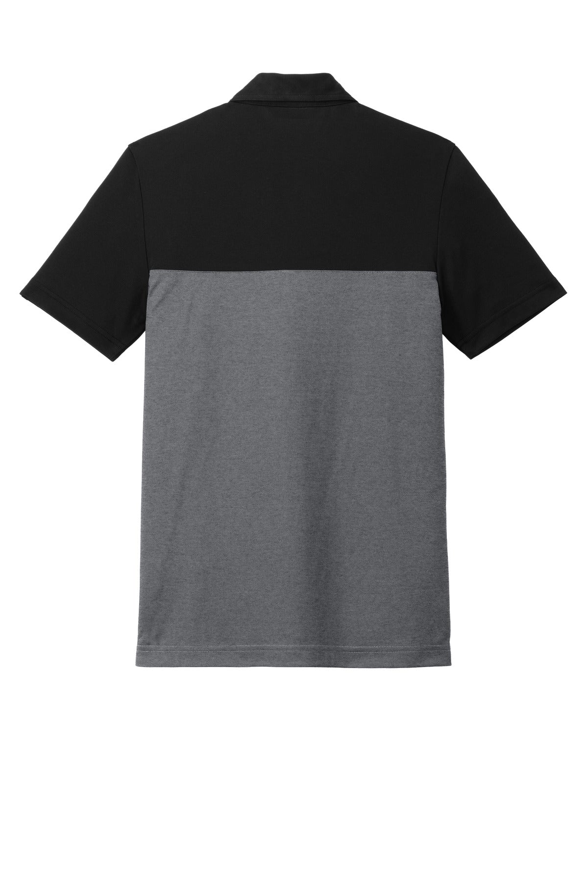 Custom Embroidered TravisMathew Polos/Knits in Black/ Dark Grey Heather