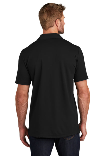 Custom Embroidered TravisMathew Coastal Chest Stripe Polo TM1MY402,Black