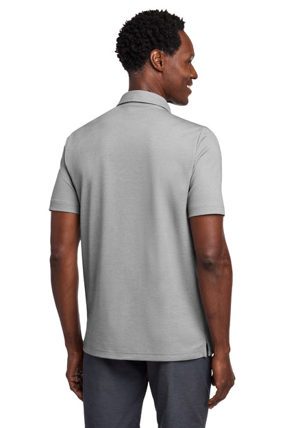 Custom Embroidered TravisMathew Polos/Knits in Quiet Shade Grey Heather