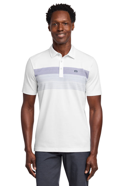 Custom Embroidered TravisMathew Polos/Knits in White