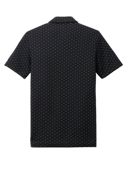 Custom Embroidered TravisMathew Polos/Knits in Black/ Aegean Blue