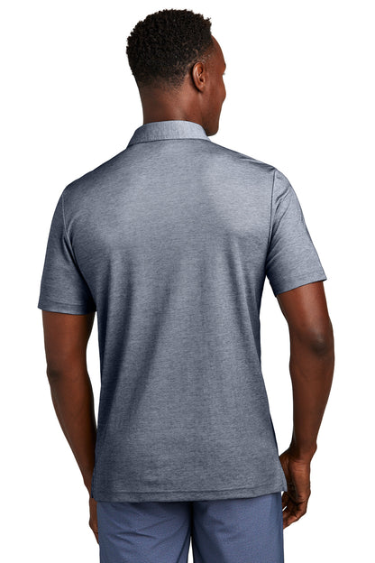 Custom Embroidered TravisMathew Oceanside Heather Pocket Polo TM1MY404,Blue Nights Heather