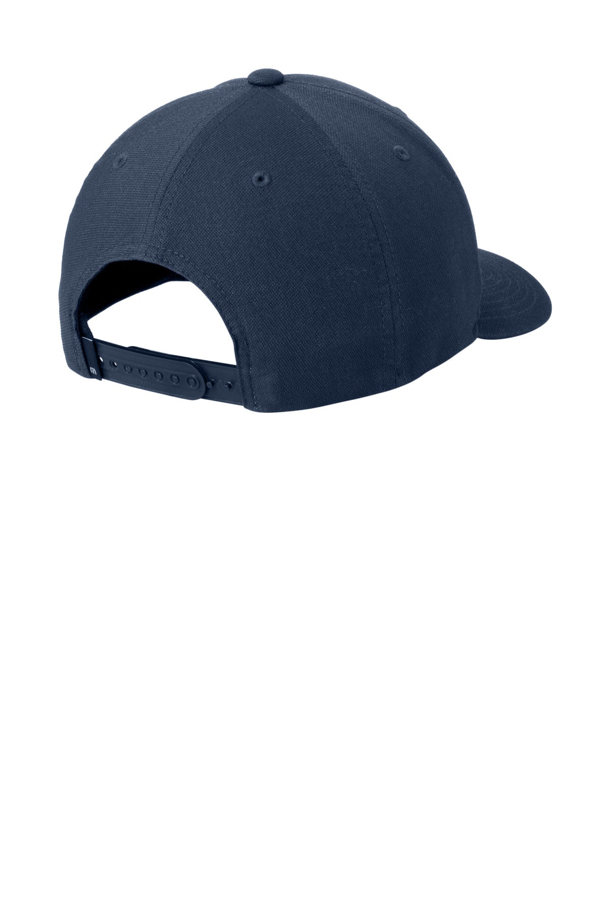 Custom Embroidered TravisMathew Caps in Blue Nights