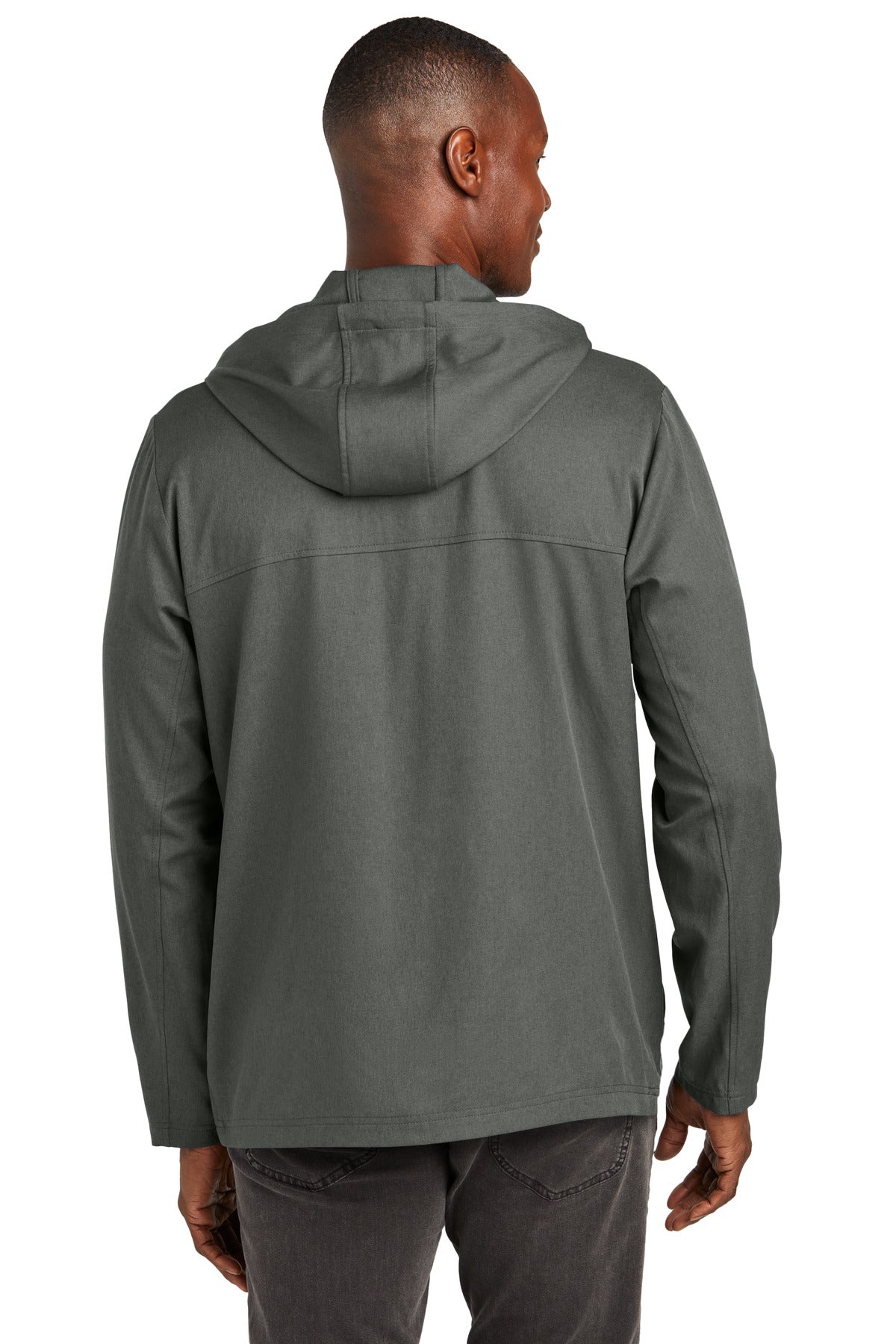 Custom Embroidered TravisMathew Balboa Hooded Full-Zip Jacket TM1MZ338,Dark Grey Heather
