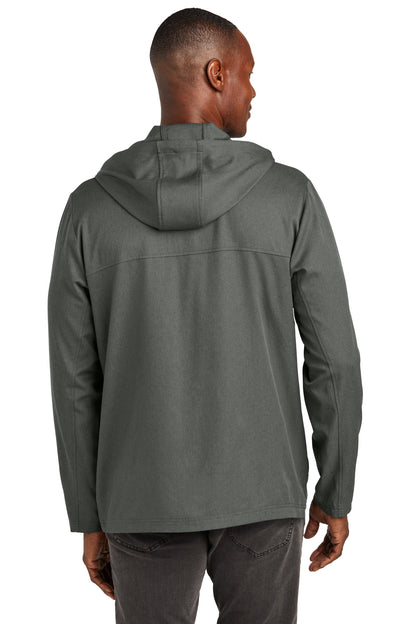 Custom Embroidered TravisMathew Balboa Hooded Full-Zip Jacket TM1MZ338,Dark Grey Heather