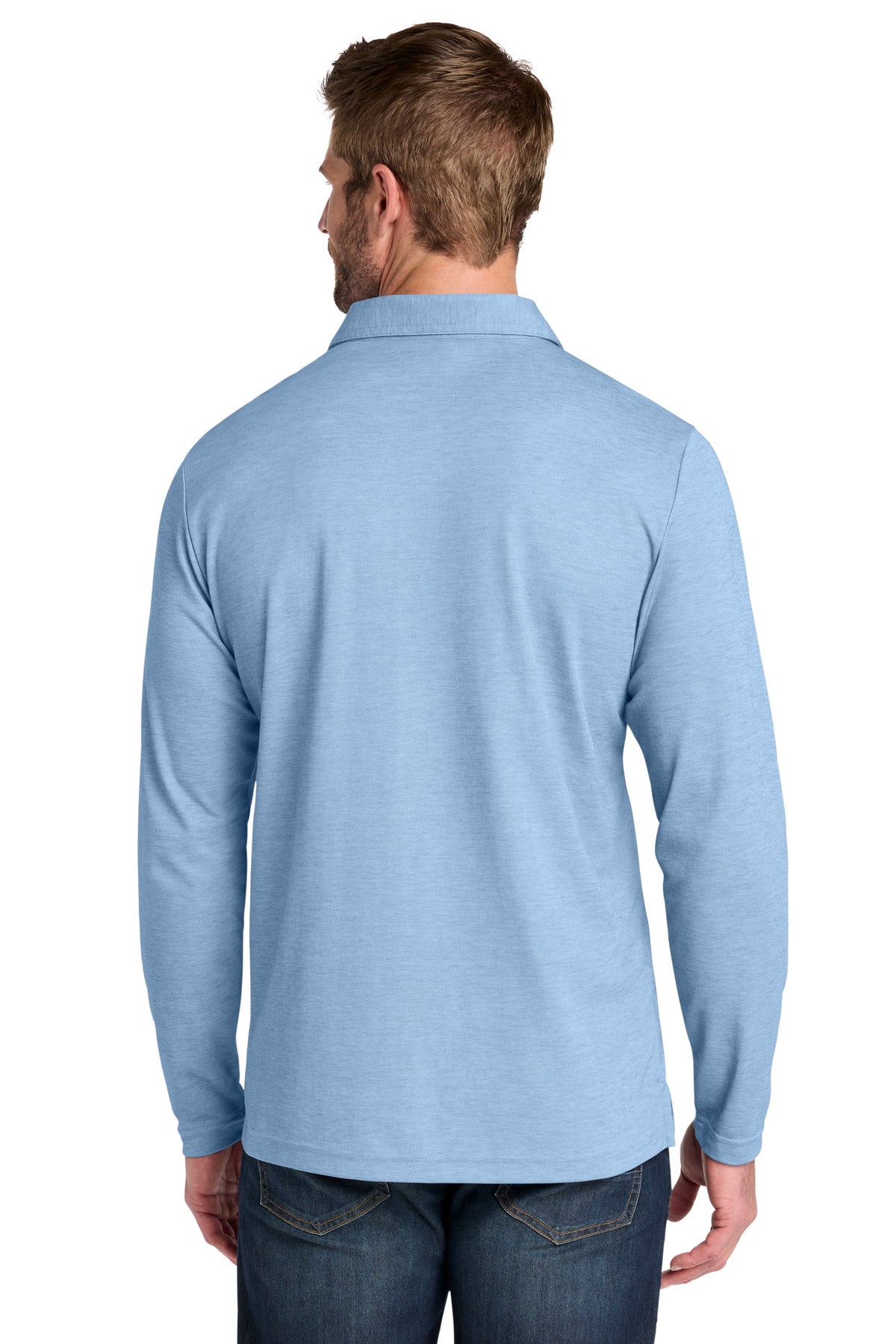 Custom Embroidered TravisMathew Polos/Knits in Allure Heather