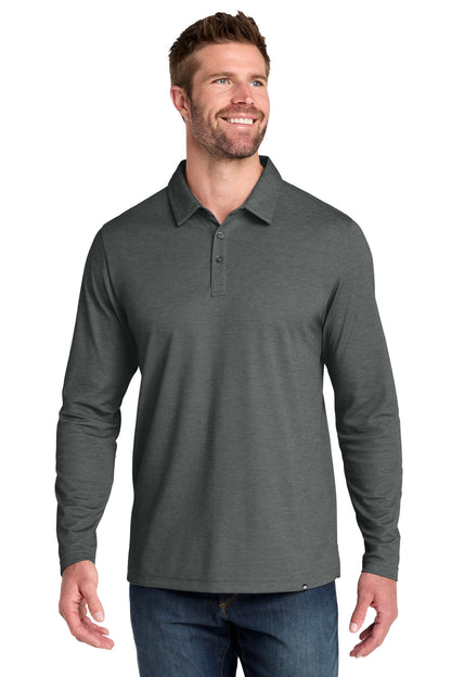 Custom Embroidered TravisMathew Polos/Knits in Black Heather