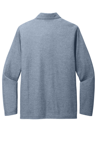 Custom Embroidered TravisMathew Polos/Knits in Blue Nights Heather