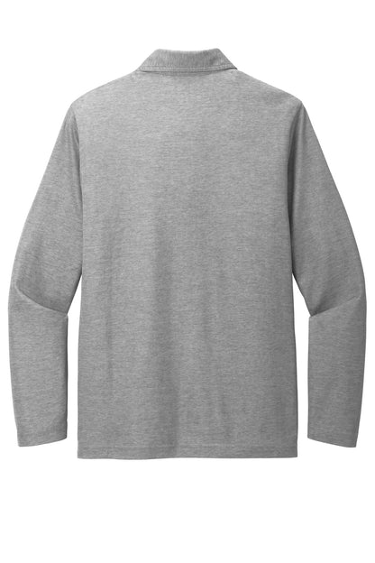 TravisMathew Oceanside Heather Long Sleeve Polo TM1MZ343