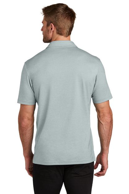 Custom Embroidered TravisMathew Sunsetters Pocket Polo TM1MZ344,Balsam Green Heather