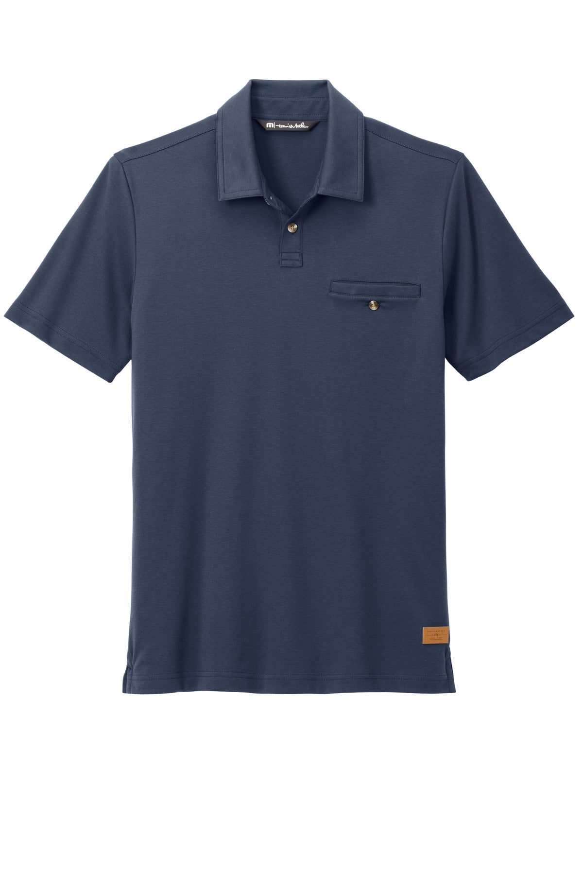 Custom Embroidered TravisMathew Polos/Knits in Blue Nights