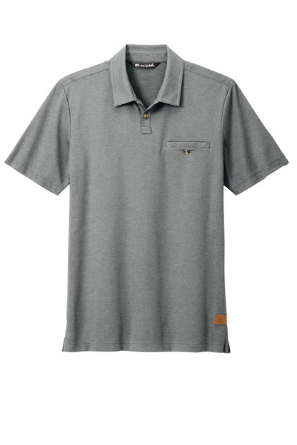 Custom Embroidered TravisMathew Polos/Knits in Grey Heather