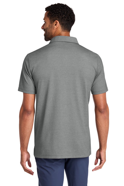 Custom Embroidered TravisMathew Polos/Knits in Grey Heather