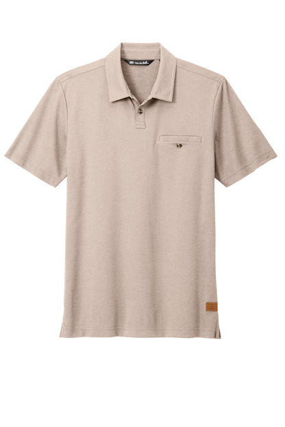 Custom Embroidered TravisMathew Polos/Knits in Portabella Heather