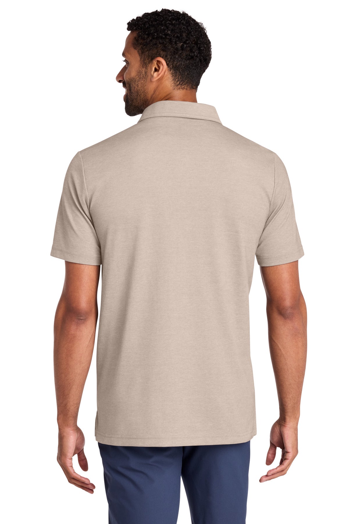 Custom Embroidered TravisMathew Polos/Knits in Portabella Heather
