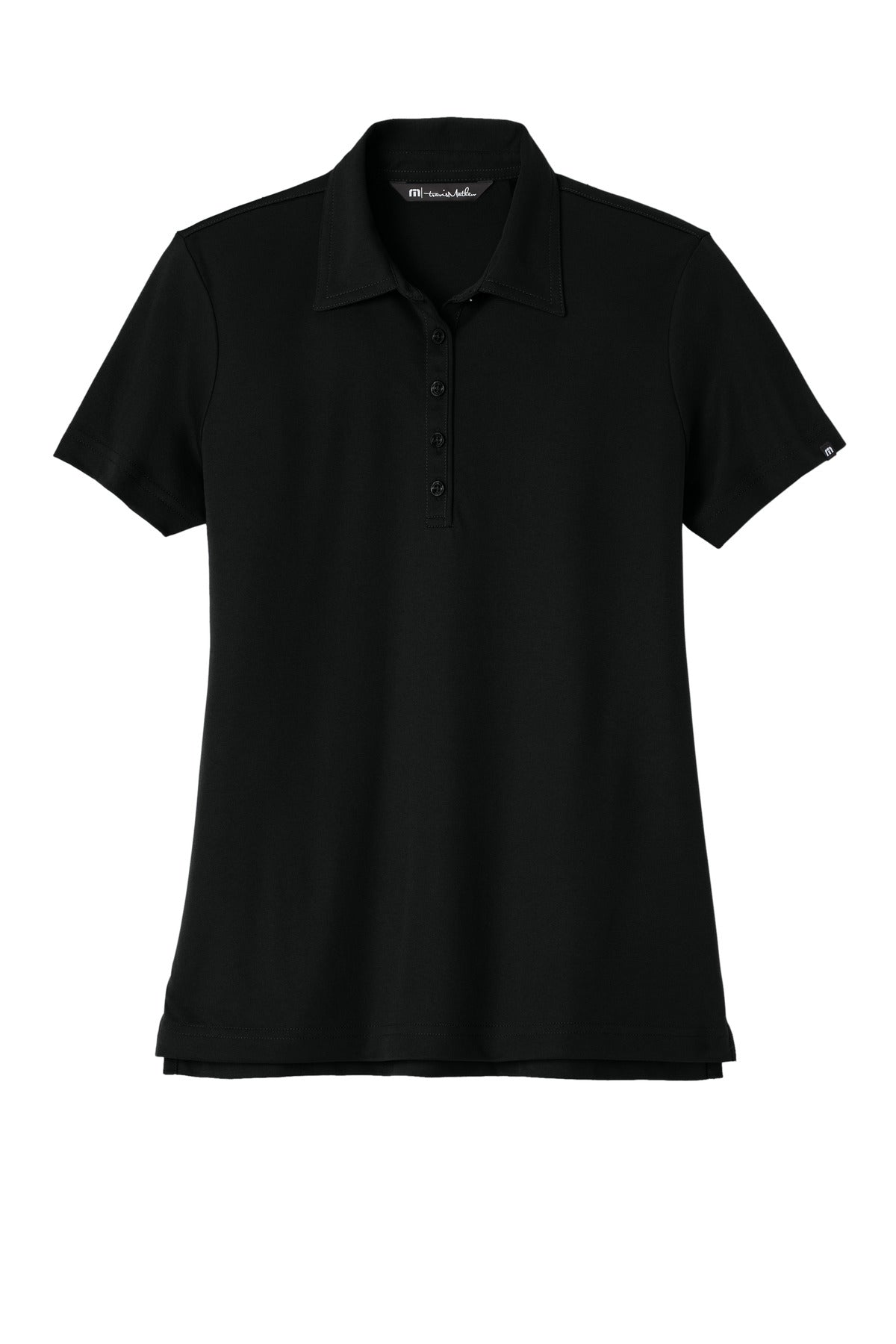 Custom Embroidered TravisMathew Polos/Knits in Black