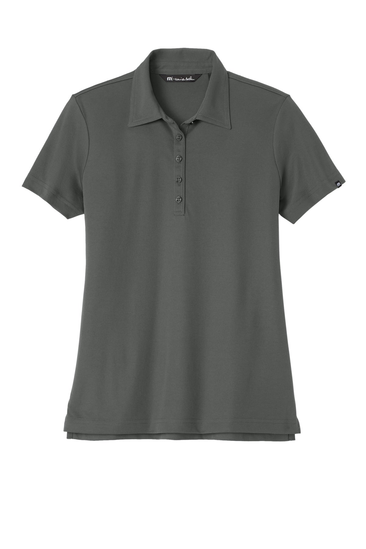 Custom Embroidered TravisMathew Polos/Knits in Quiet Shade Grey