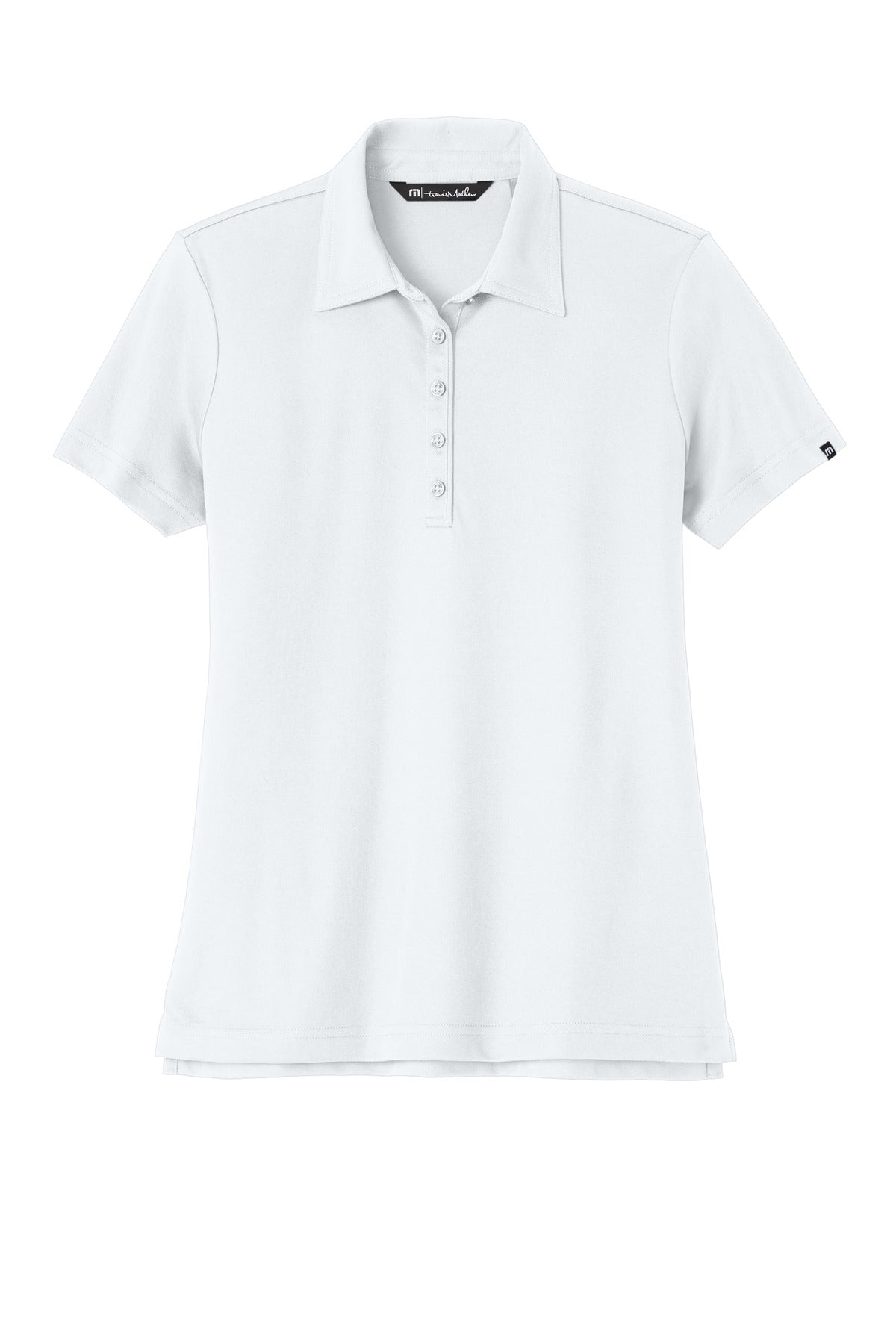 Custom Embroidered TravisMathew Polos/Knits in White