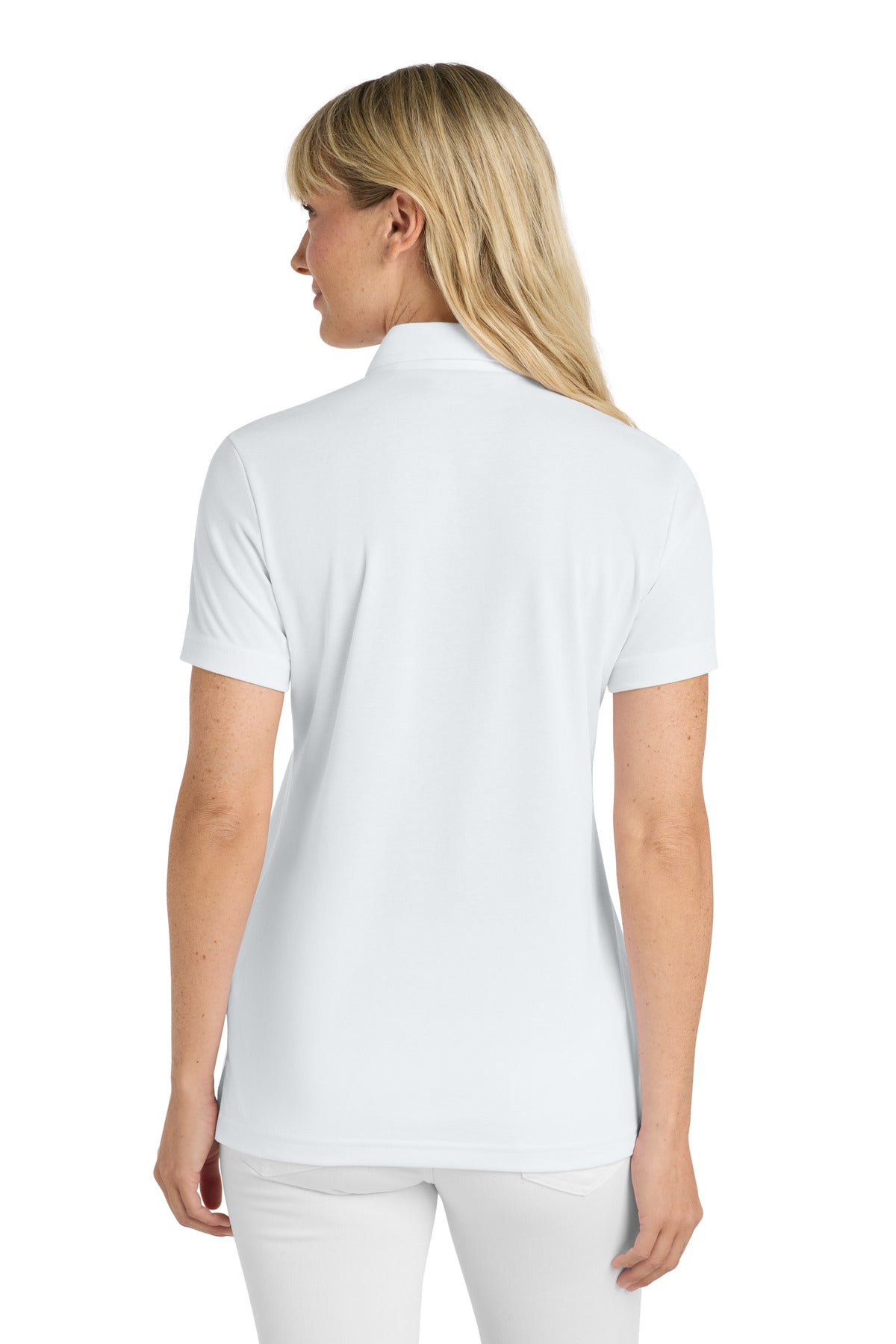 Custom Embroidered TravisMathew Women's Oceanside Solid Polo TM1WW001,White