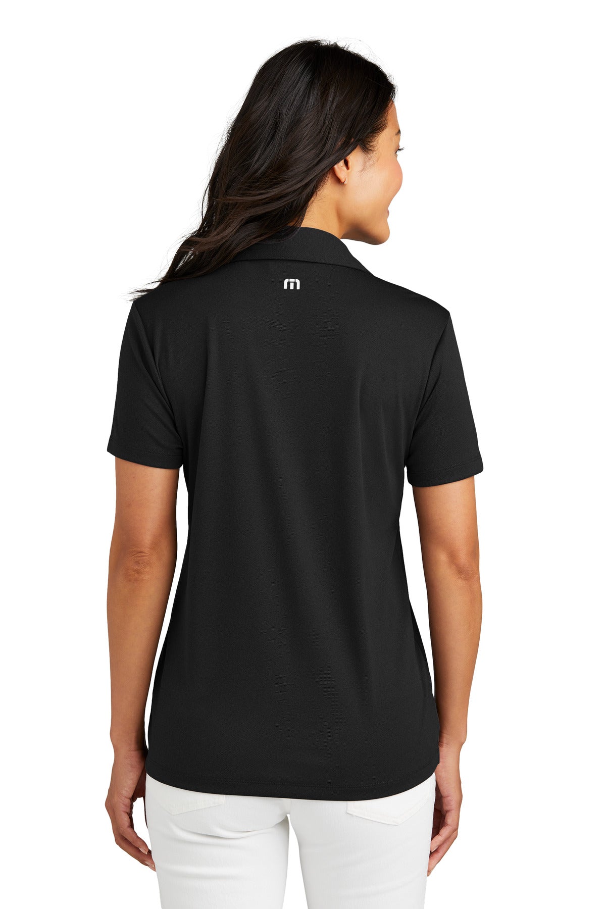 Custom Embroidered TravisMathew Women's Coto Performance Polo TM1WX002,Black
