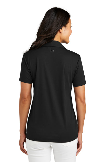 Custom Embroidered TravisMathew Women's Coto Performance Polo TM1WX002,Black
