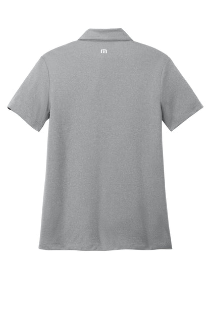 Custom Embroidered TravisMathew Polos/Knits in Quiet Shade Grey Heather