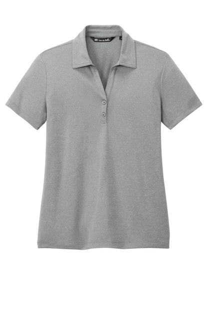 Custom Embroidered TravisMathew Polos/Knits in Quiet Shade Grey Heather