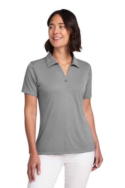 Custom Embroidered TravisMathew Polos/Knits in Quiet Shade Grey Heather