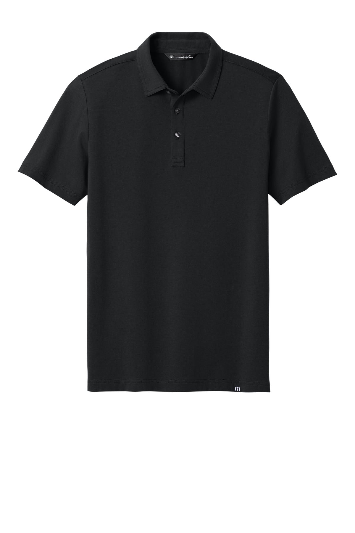 Custom Embroidered TravisMathew Polos/Knits in Black