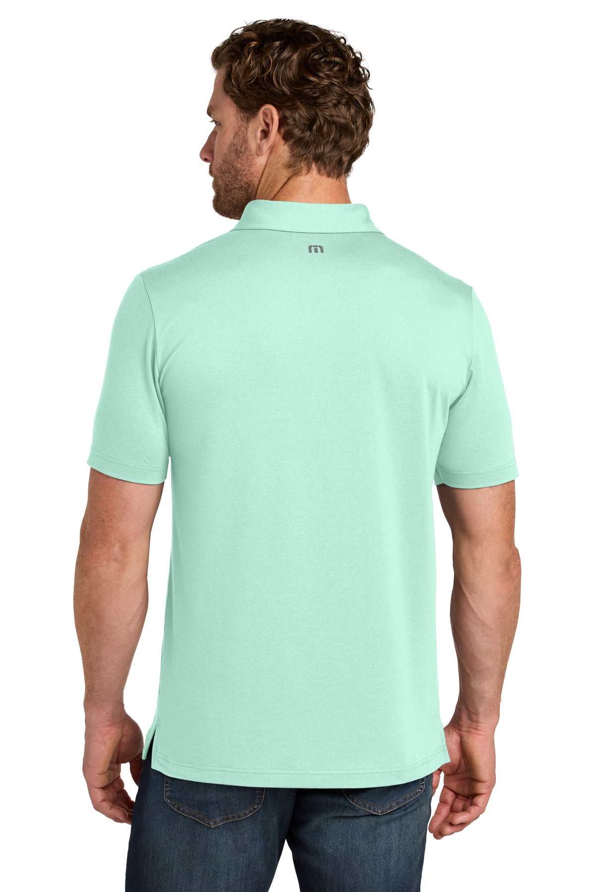 Custom Embroidered TravisMathew Polos/Knits in Mint