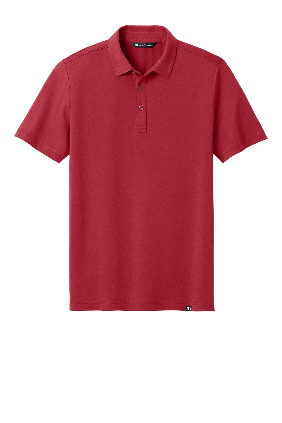 Custom Embroidered TravisMathew Polos/Knits in Scooter Red