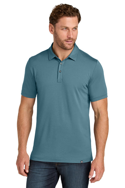 Custom Embroidered TravisMathew Polos/Knits in Stellar Blue