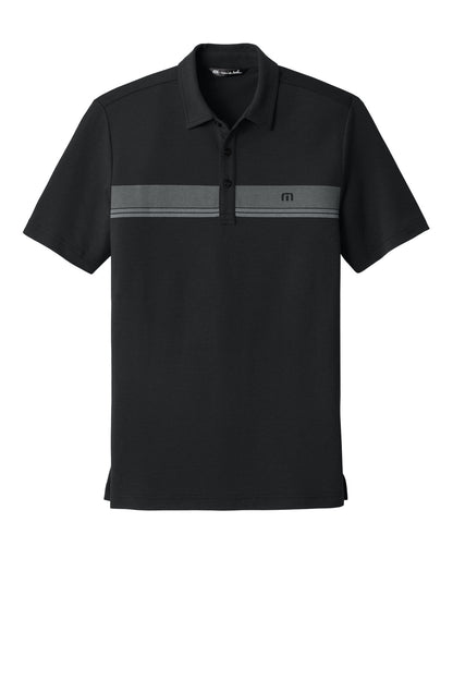 Custom Embroidered TravisMathew Polos/Knits in Black