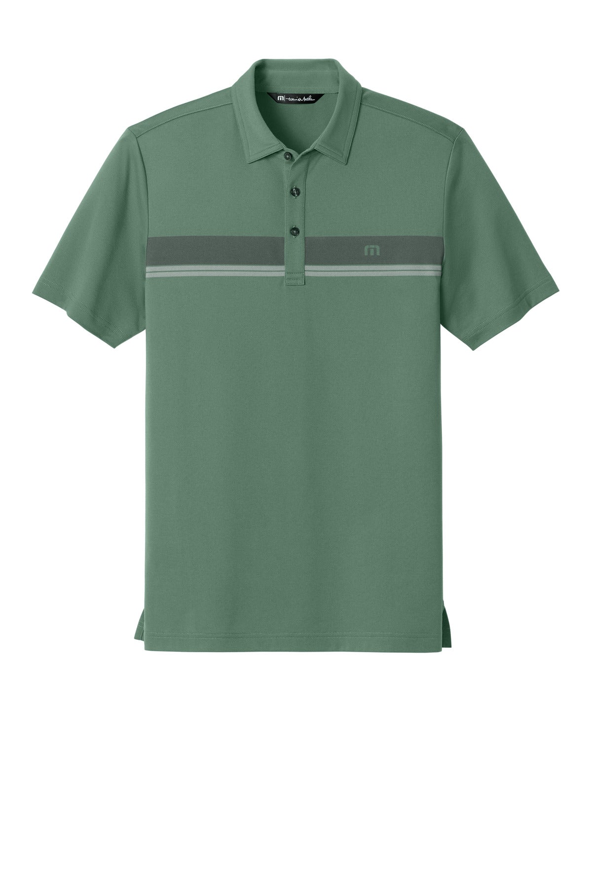 Custom Embroidered TravisMathew Polos/Knits in Laurel Green
