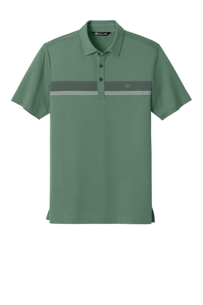 Custom Embroidered TravisMathew Polos/Knits in Laurel Green