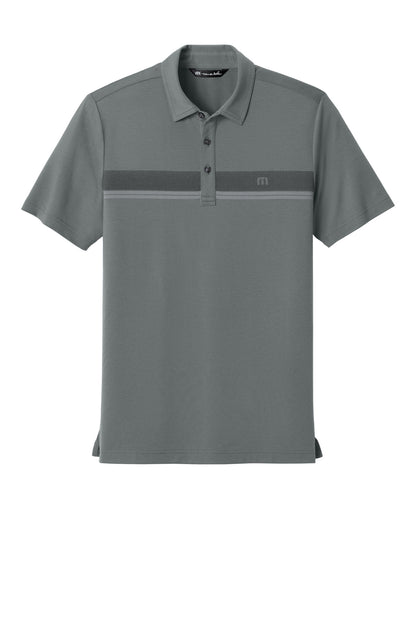 Custom Embroidered TravisMathew Polos/Knits in Quiet Shade Grey
