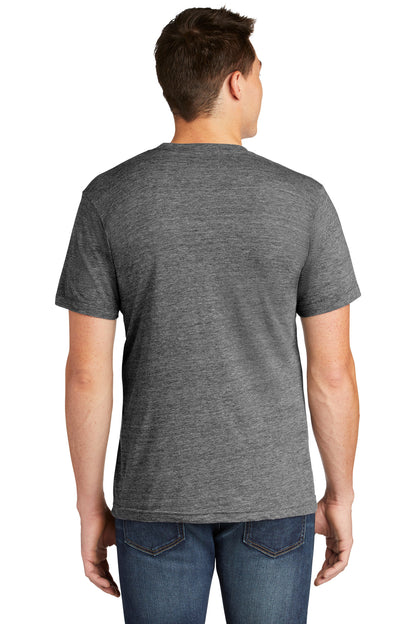 Custom Embroidered American Apparel  Tri-Blend Short Sleeve Track T-Shirt TR401,Athletic Grey