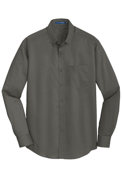 Custom Embroidered Port Authority Tall in Sterling Grey